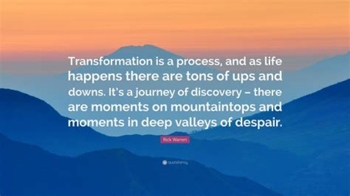 A Journey Of Discovery And Transformation