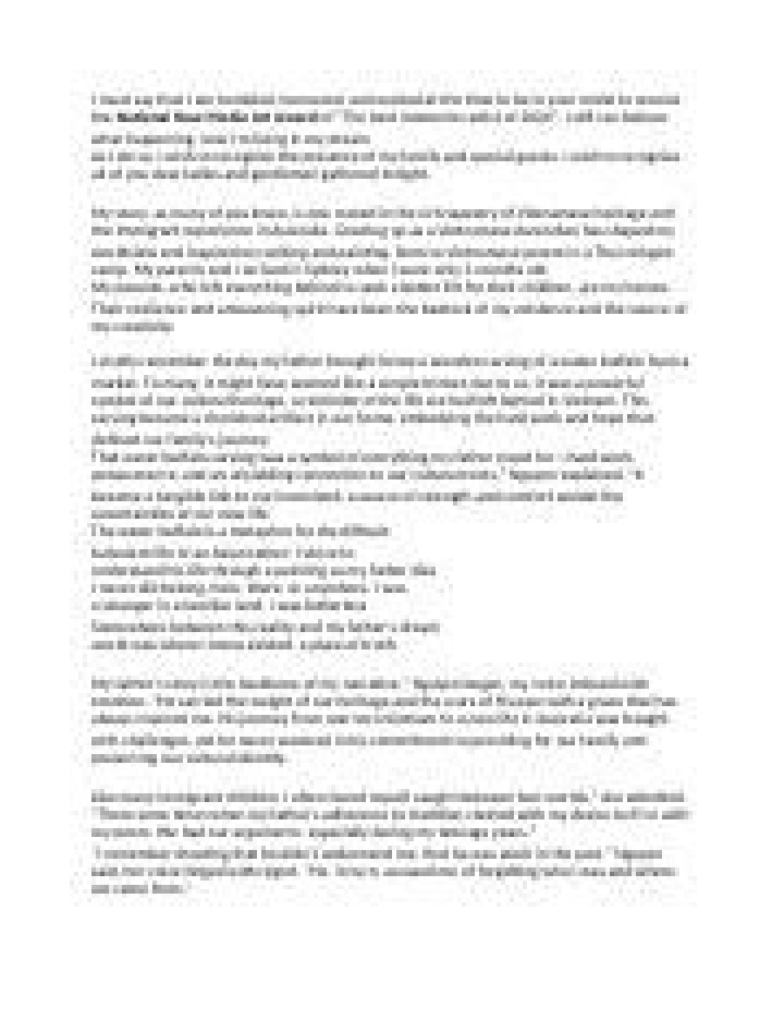 A Journey Of Identity And Creativity