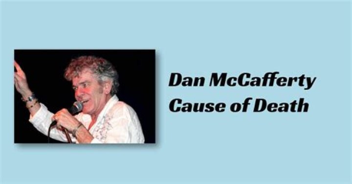 Dan McCafferty Cause of Death, Age, Wife, Children