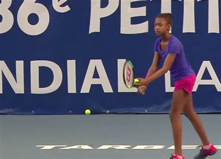 Gael Monfils Sister Maelie Monfils Is A Future Tennis Star ·