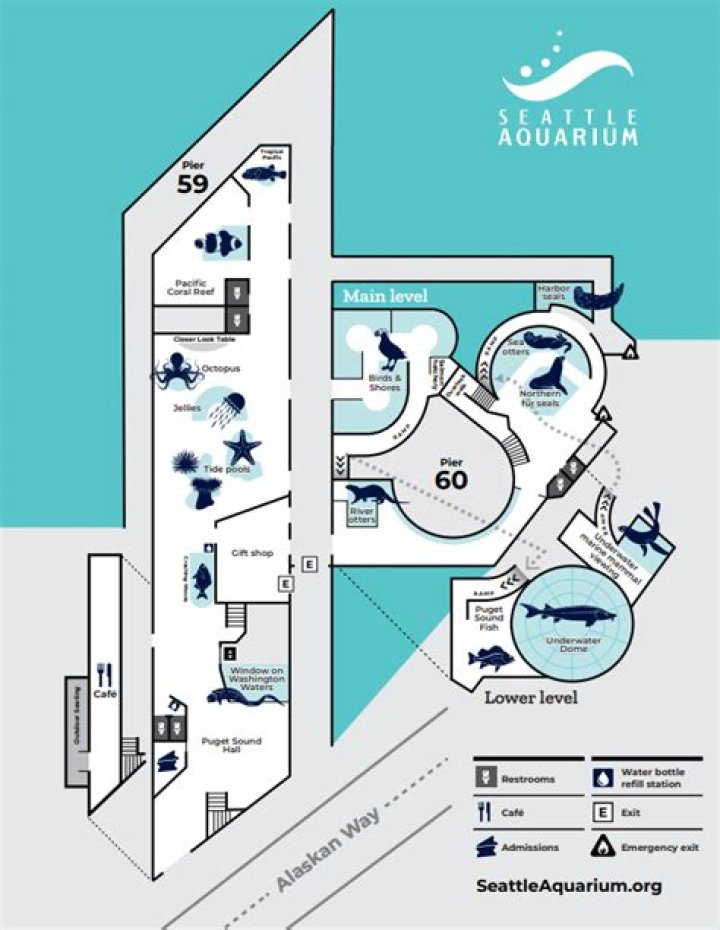 How long does it take to walk through the Seattle Aquarium?