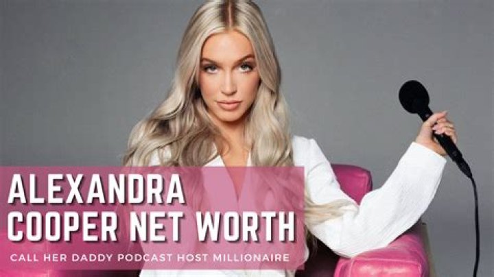How much is Alexandra Cooper's net worth today
