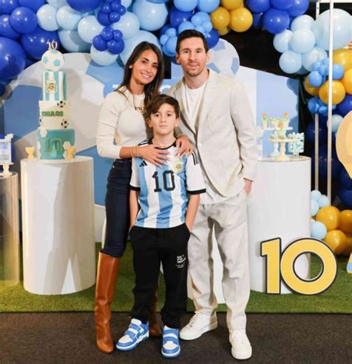 How Old Is Thiago Messi?- Lionel Messi's First Born ·