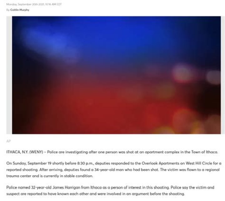 Ithaca Resident Battles Critical Injuries