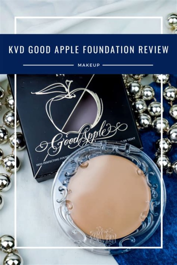KVD Good Apple foundation review