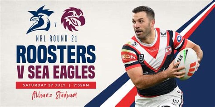 Live: Sea Eagles VS Roosters stream 27 July 2024 Sport