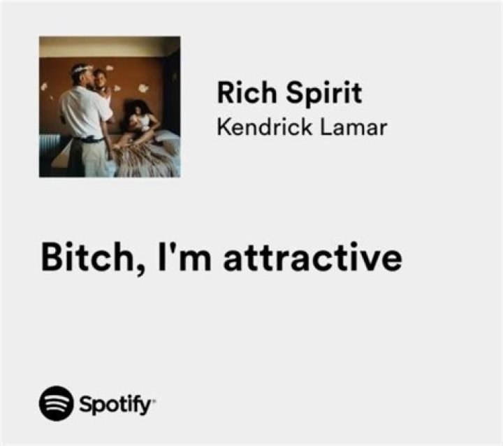 LYRICS: Kendrick Lamar Rich Spirit