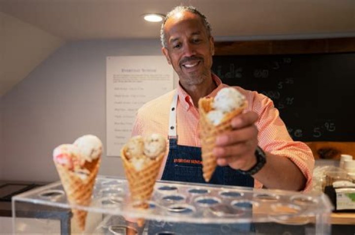 Man Sadly Eats Ice Cream: Exploring Comfort And Coping