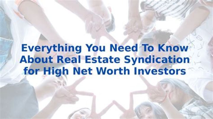 Net Worth And Syndication Earnings Exposed