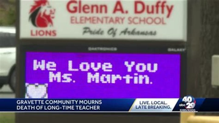 Remembering Misty Martin, Beloved Gravette Kindergarten Teacher