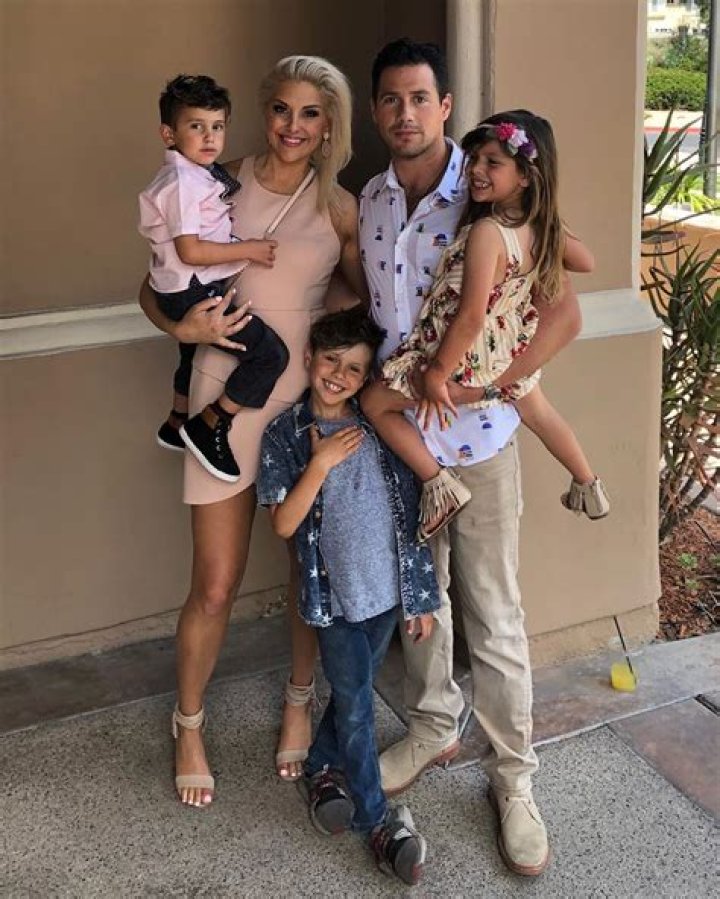 RHOC star accused of pushing boyfriend down the stairs in front of his kids in nasty new custody bat