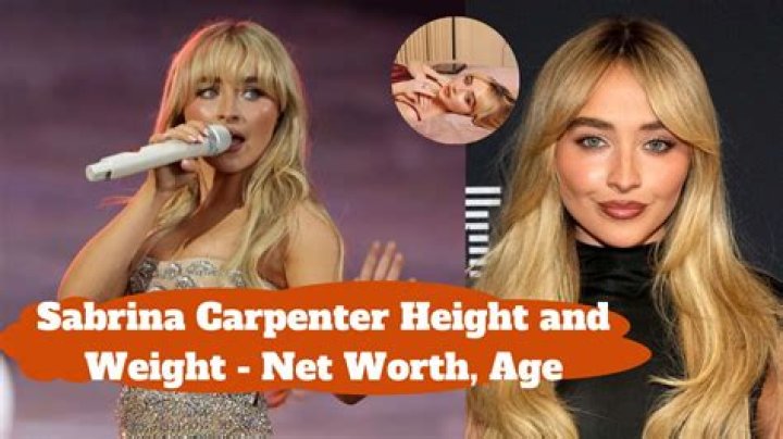 Sabrina Carpenter Bio Age Height Weight Net Worth