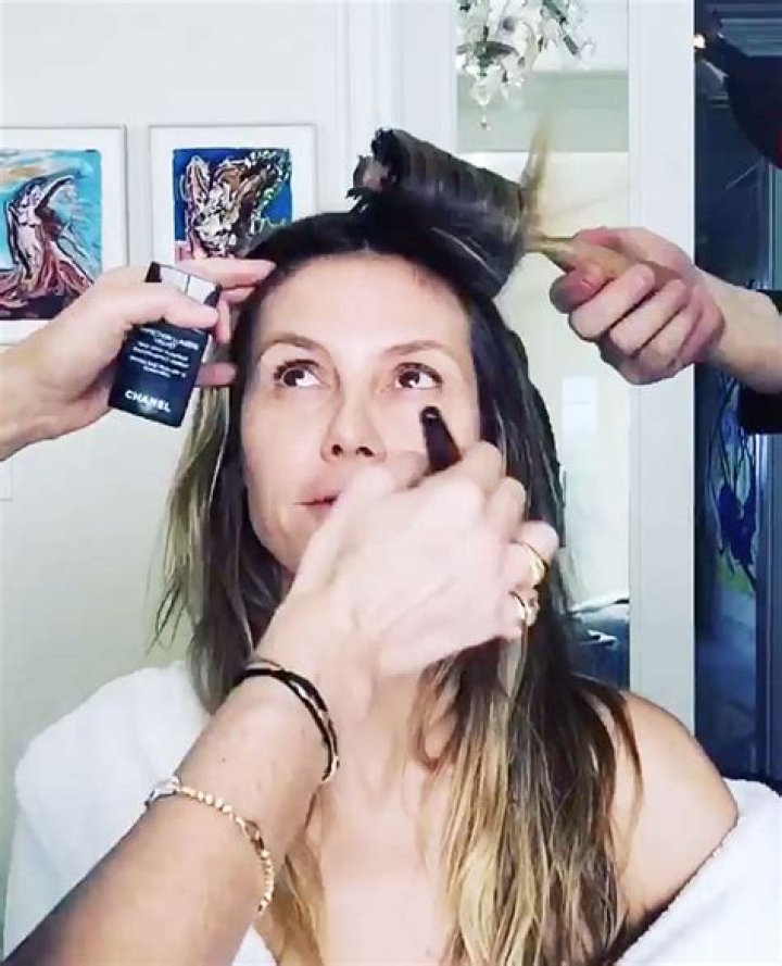 Stars Getting Ready With Hair, Makeup Teams |