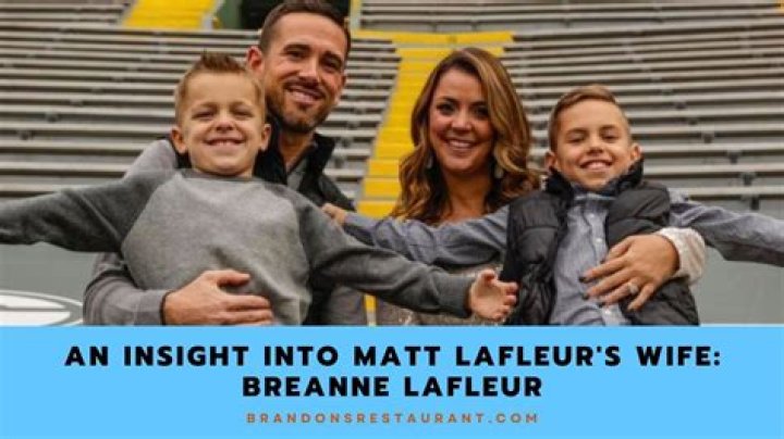 The Inspiring Story Of Matt Lafleur's Wife