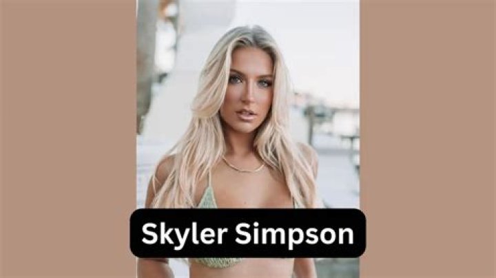 The Skyler Simpson OnlyFans Leak Exposed