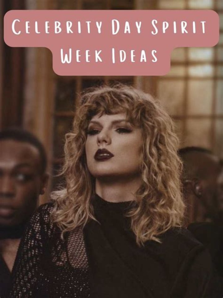 The Ultimate Guide To Celebrity Day Spirit Week