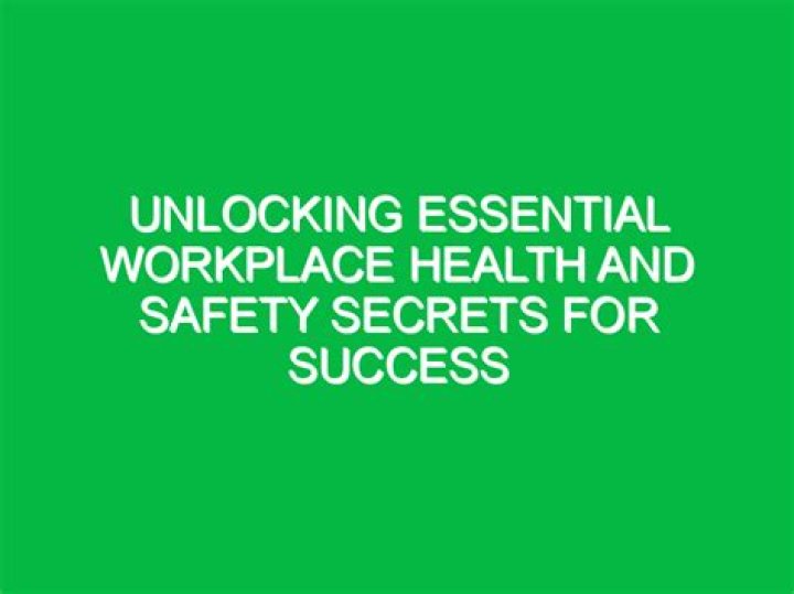 Unlock Workplace Safety Secrets: Discover Nosa's Revolutionary Training