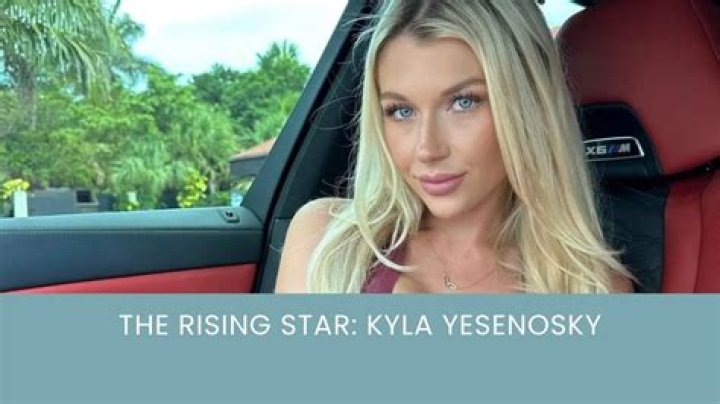 Unveil The World Of "Kyla Yesenosky OnlyFans": Discoveries And Insights Await