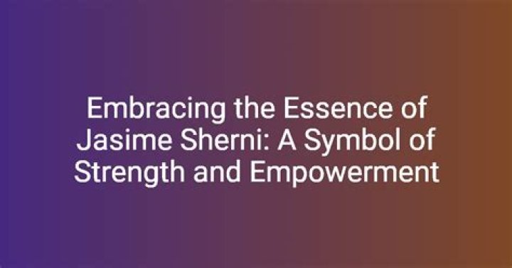 Unveiling The Strength Of Jasmine Sherni: Empowering Insights And Discoveries