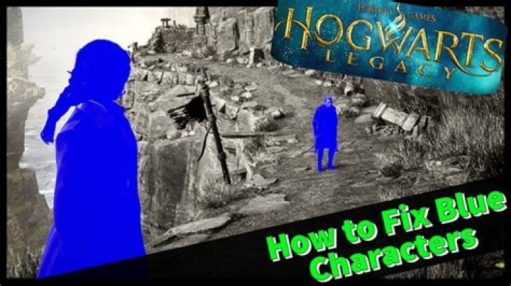 Why Is My Character Blue in 'Hogwarts Legacy'?