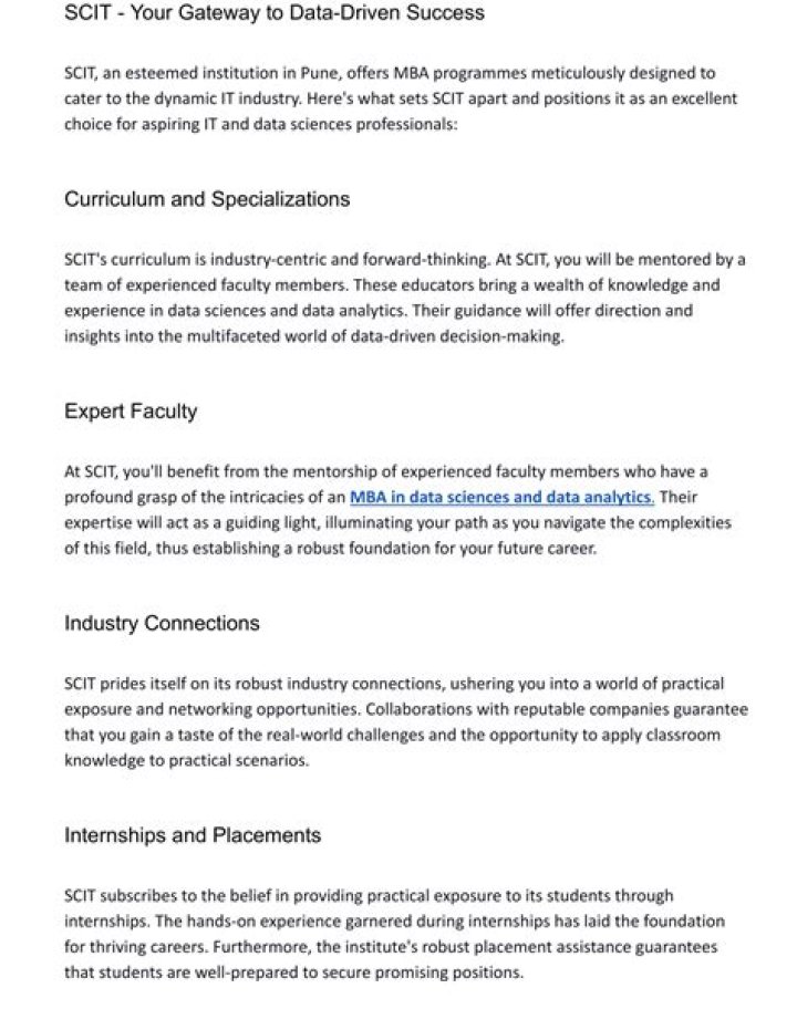 Your Gateway To Data-Driven Success